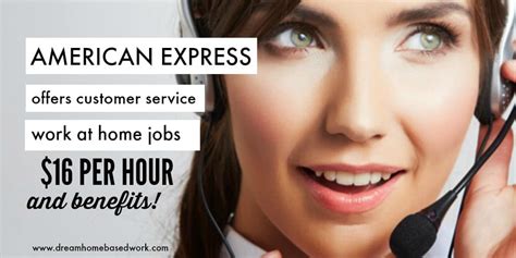 american express offers home based jobs  great benefits