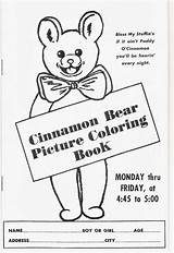 Cinnamon Coloring Bear Bears Pages Kittyandmedesigns Book sketch template
