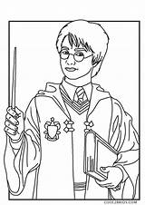 Coloring Potter Harry Printable Cool2bkids sketch template