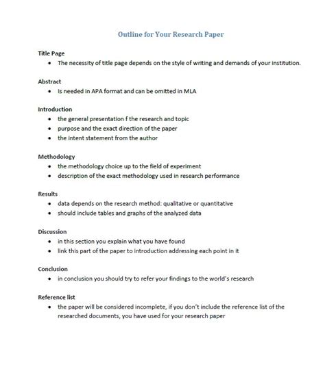 research paper  results organizing  social sciences