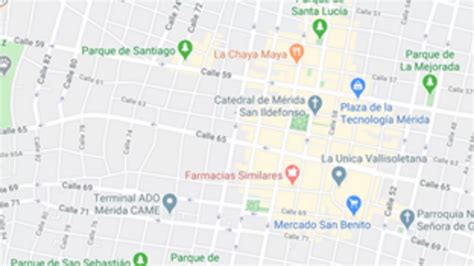 comprehensive guide   merida mexico map