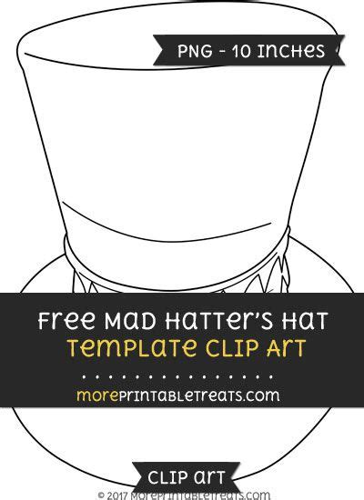 mad hatters hat template clipart hat template mad hatter hat