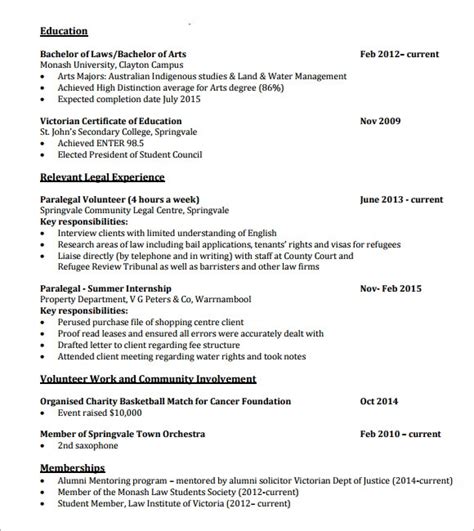 lawyer resume templates   psd ms word