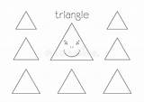 Triangles sketch template