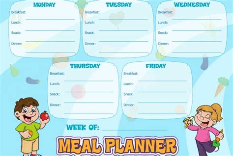 healthy meal plans super healthy kids