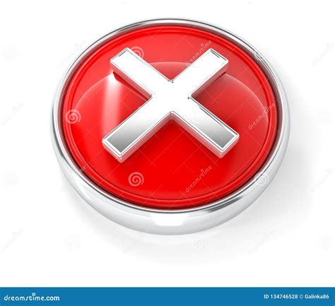cross icon  glossy red  button stock illustration illustration  internet glossy