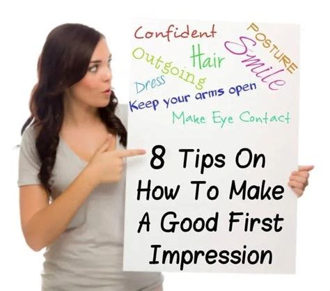 8 Tips On How To Make A Good First Impression Jenns Blah Blah Blog
