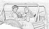 Bond James Cars Coloring Pages Two Part Filminspector Usually Beside Sitting Him Woman There When sketch template
