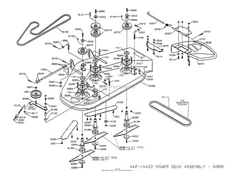dixon ztr   parts diagram  mower deck assembly