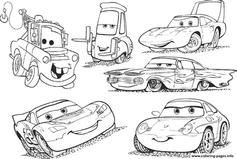 disney cars  lightning mcqueen  coloring page printable