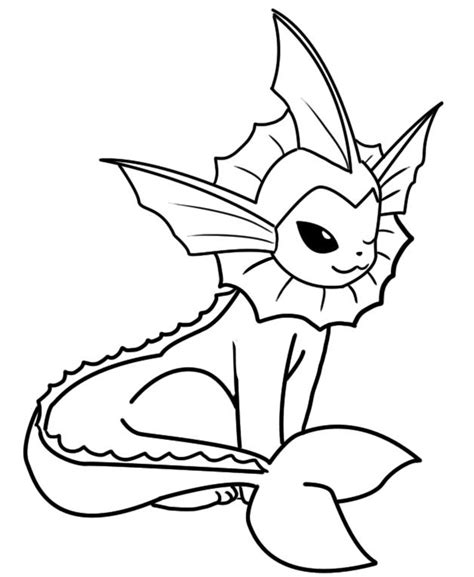 vaporeon coloring page  bellatrixie white  deviantart