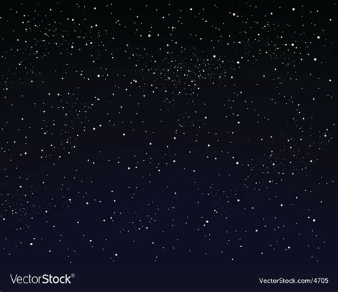 starry sky royalty  vector image vectorstock