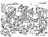 Dinosaur Coloring Cartoon Printable Pages Printables Collections Pdf Museprintables sketch template