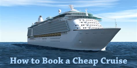 book  cheap cruise