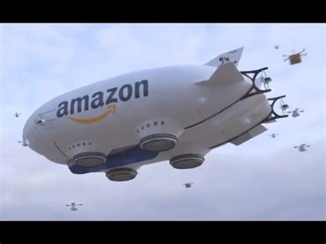 amazon mothership drone delivery youtube