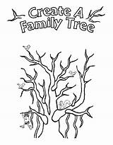 Tree Coloring Pages Family Clipart Hollow Crayola Clip Color Drawing Library La Create Draw Print Popular sketch template