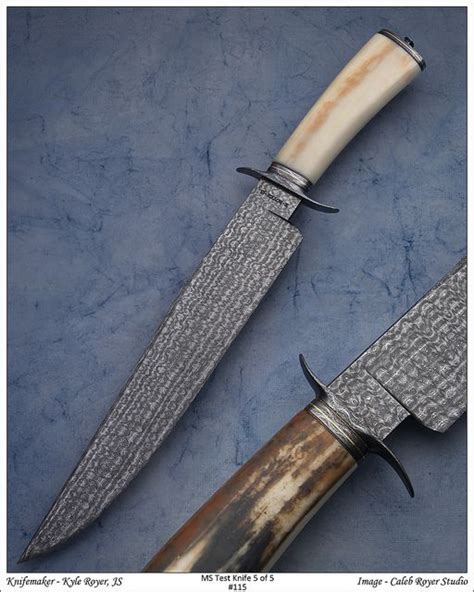 knifemaker kyle royer knife handmade knives bowie knife