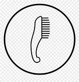 Hairbrush Pinclipart sketch template