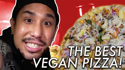 The Best Vegan Pizza Mukbang Monday Youtube
