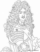 Coloring Louis Xiv Pages King Sun Ludwig History Books People Kings Queens Mermaid Kids Choose Board Visit Popular French sketch template
