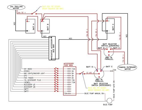 gado blog yacht wiring diagram  battery system wiring diagram downeast boat forum wiring