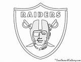Raiders Oakland Stencil Logo Nfl Pages Coloring Printable Drawing Football Sports Stencils Template Logos Freestencilgallery Etching Raider Pumpkin Carving Shield sketch template