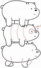 Bears Bare Pages Bear Coloring Draw Ice Panda Drawing Grizzly Easy Cute Step Sketches Cartoon Baby Step09 Drawinghowtodraw Drawings Comic sketch template