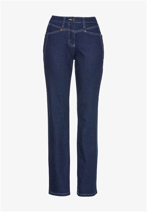 bonprix jeans straight leg blaublue denim zalandoch
