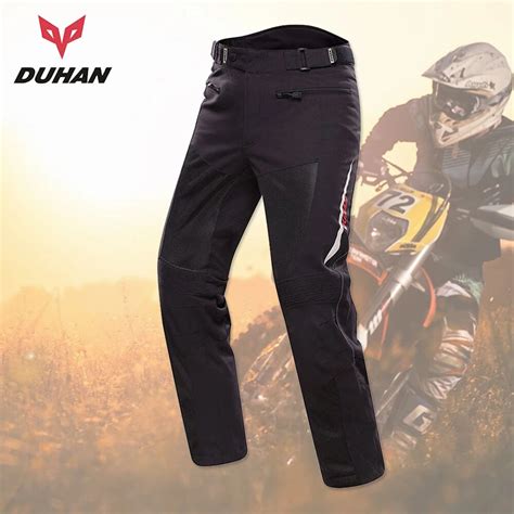 duhan motorcycle pants men moto trousers racing  road summer mesh