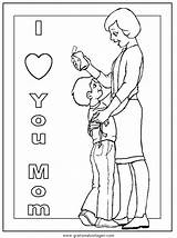 Mamma Mutter Mothers Abrazando Maman Pianetabambini Mamá Malvorlage Personnages Mamas Ausmalen sketch template