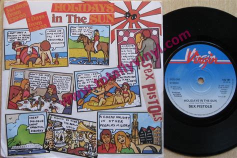 Totally Vinyl Records Sex Pistols Holidays In The Sun Satellite