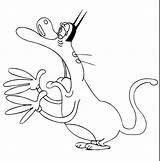 Oggy Cockroaches Coloring Pages Coloring2print sketch template