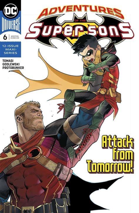 dc comics universe and adventures of the super sons 6 spoilers wtf is