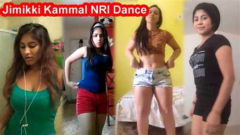 jimikki kammal dance perfomance by indian nri girls youtube