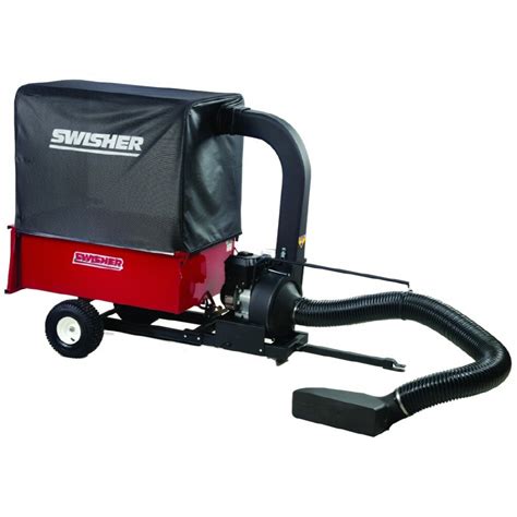 shop swisher  cu ft tow  lawn vacuum  lowescom