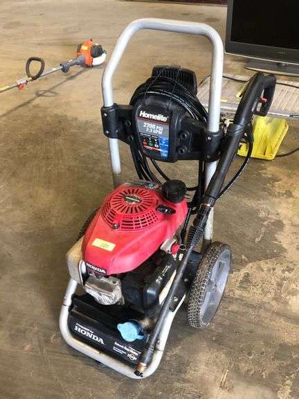 homelite  psi pressure washer lawler auction company