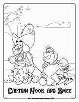 Jake Coloring Pirates Neverland Pages Hook Captain Disney Sheets Never Land Pirate Pan Peter Printable Smee Kids Ausmalbilder Boys Book sketch template