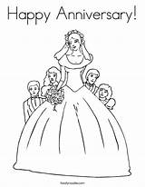 Coloring Anniversary Pages Happy Bride Pretty Very Kids Print Printable Wedding Kiss Beautiful Chucky Color Groom Cursive Twistynoodle Getdrawings Silhouette sketch template