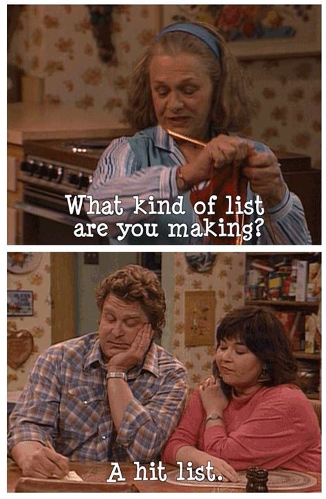 Roseanne Roseanne Quotes Roseanne Tv Show 1980s Tv Shows Old Tv
