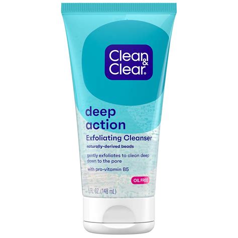clean clear deep action exfoliating scrub walgreens