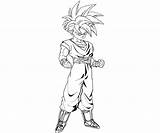 Gohan Coloring Pages Ssj2 Teen Super Saiyan Dbz Ball Dragon Line Drawing Clipart Color Kid Print Getcolorings Library Colouring Sheets sketch template