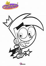 Timmy Turner Nickelodeon Fairly sketch template