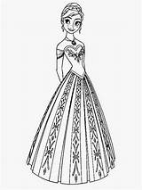 Frozen Coloring Pages Princess Disney Color Printable Anna Print Getcolorings sketch template