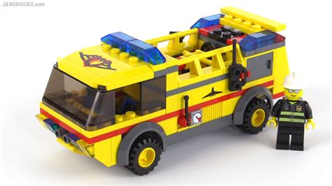 lego city airport fire truck   set