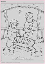 Mary Nativity sketch template