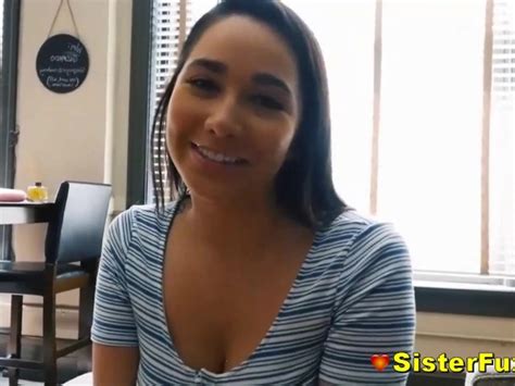 cute big tits step latina sister gives brother handjob free porn videos youporn