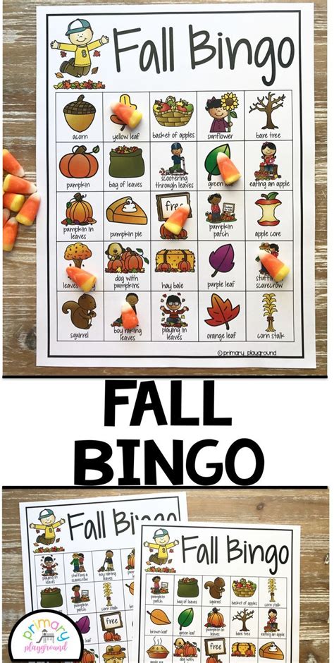 fall bingo printables printable word searches