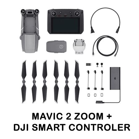dji mavic  zoom kit smart controller atyges