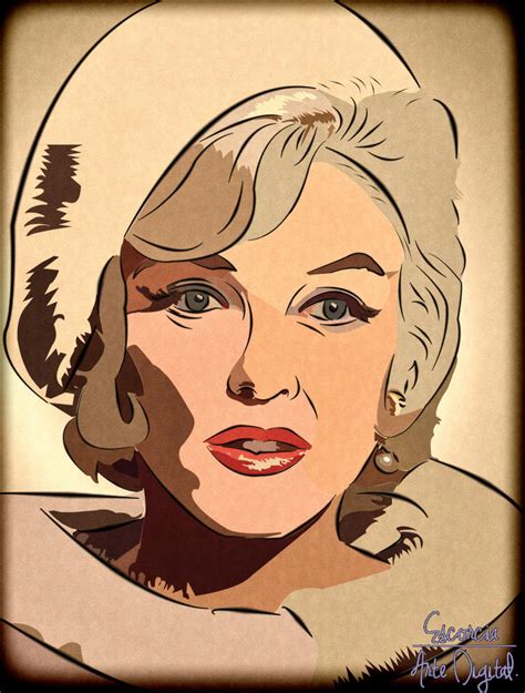 Marilyn Monroe Line Art By Isaimortum On Deviantart