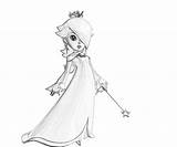 Rosalina Coloringhome sketch template